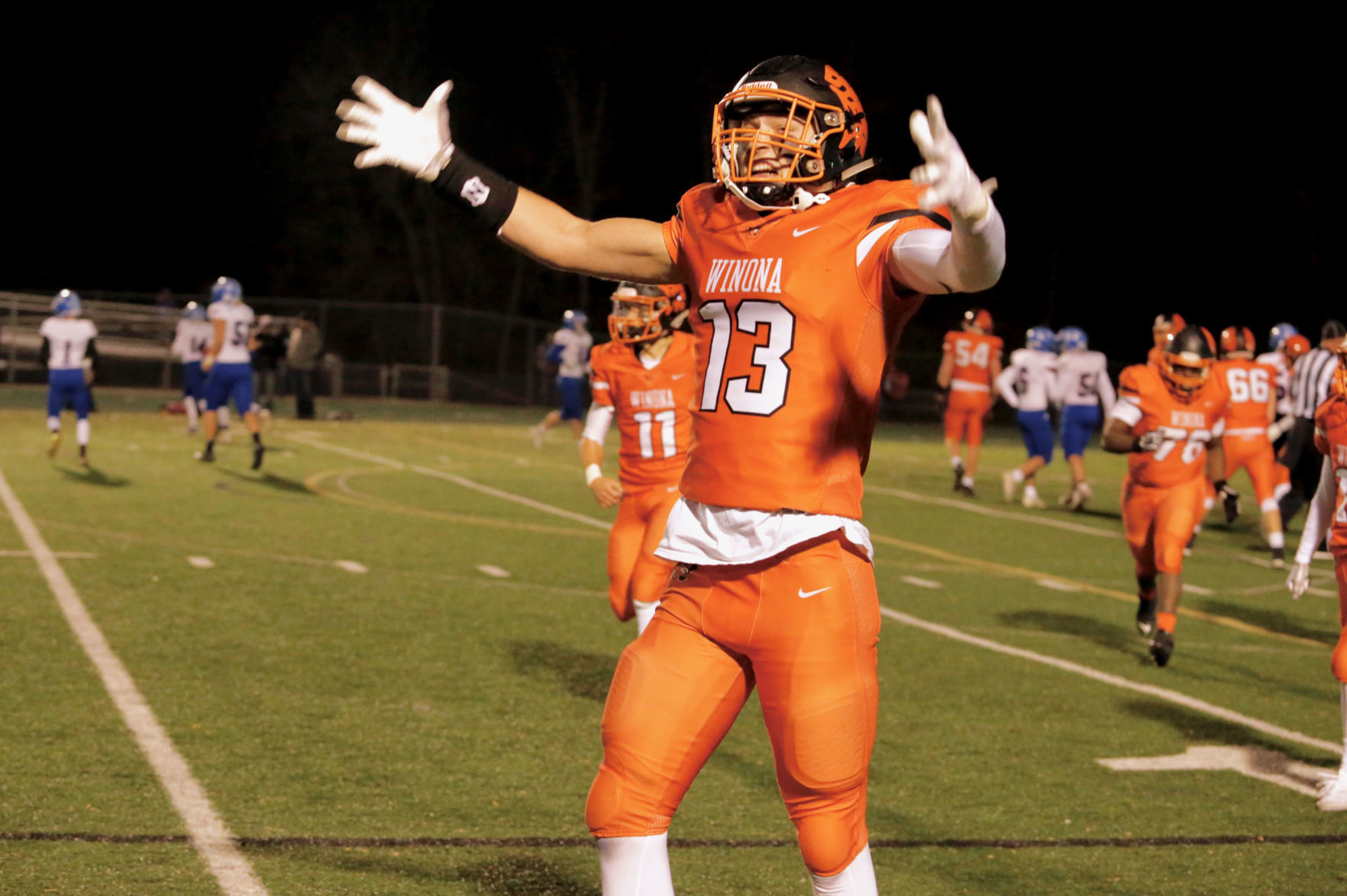 Winona Senior High School Football vs K-M